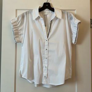 NWT Veronica Beard Matera Shirt